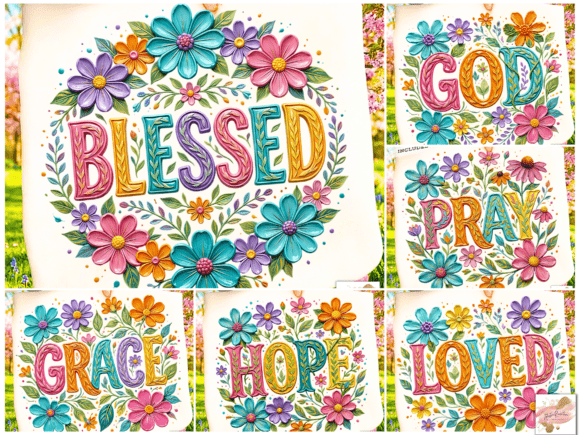 Floral Christian Bundle