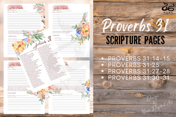 Proverbs Prayer Journal